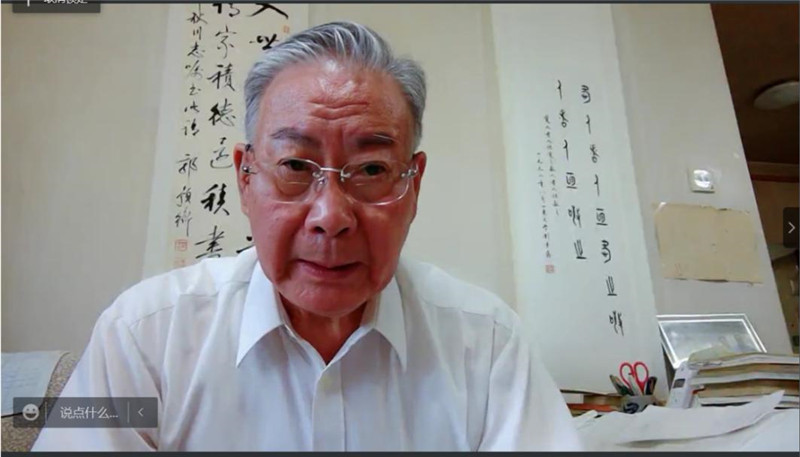 全國古籍整理出版規劃領(lǐng)導小組副組長(cháng)、全國高校古委會(huì )名譽(yù)主任、北京大學(xué)中國古文獻研究中心教授安平秋先生致辭.jpg